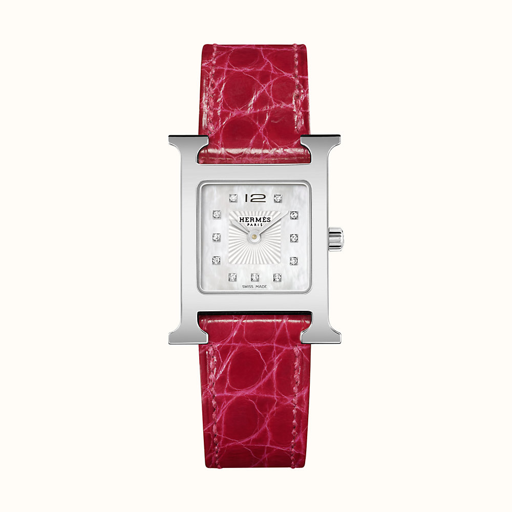 Heure H watch, 21 x 21 mm | Hermès Singapore