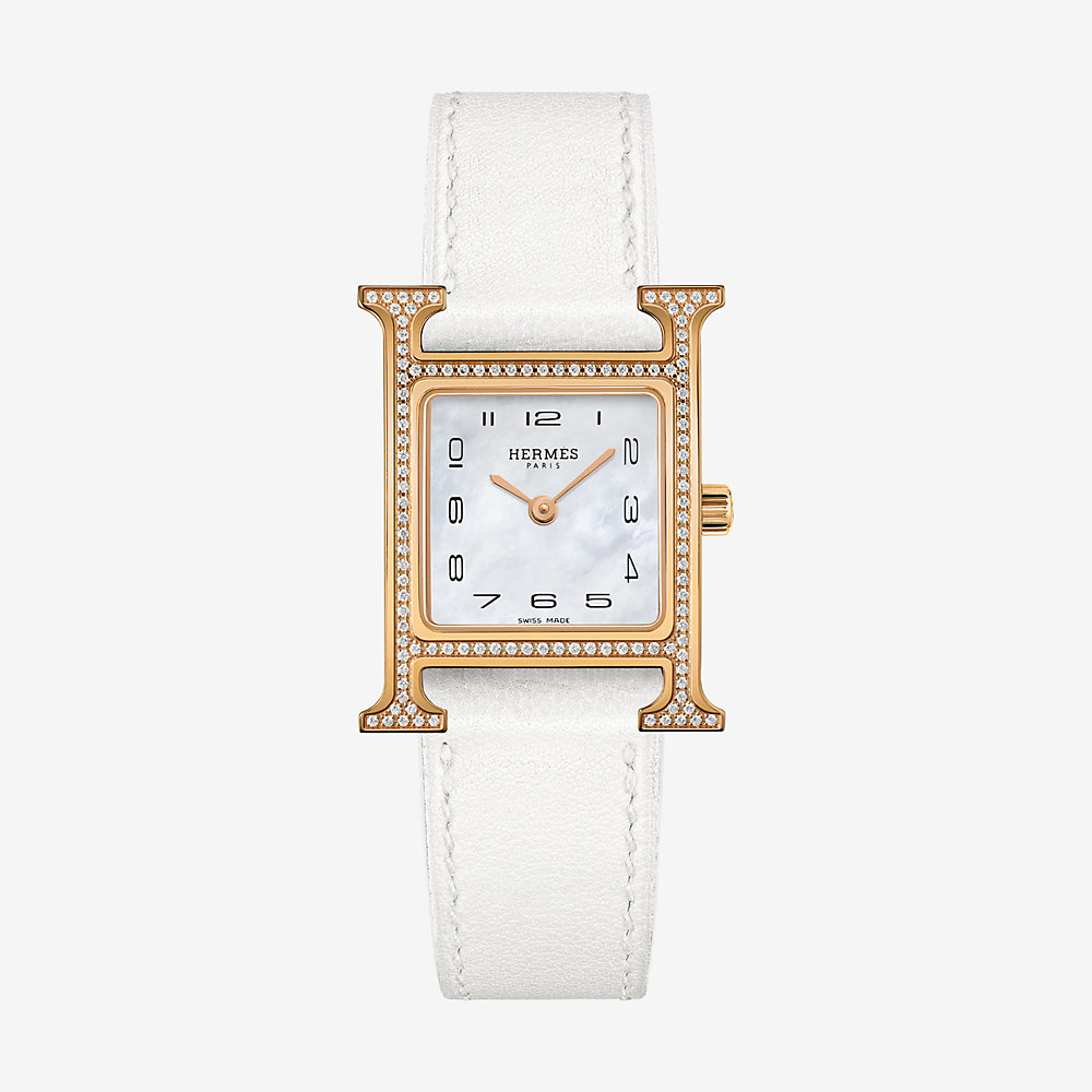 Heure H watch, 21 x 21 mm | Hermès Hong 