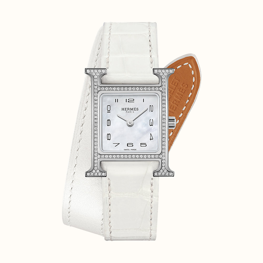 hermes h heure watch