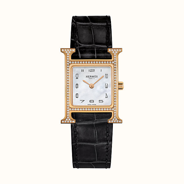 Heure H watch, 21 x 21 mm | Hermès Finland