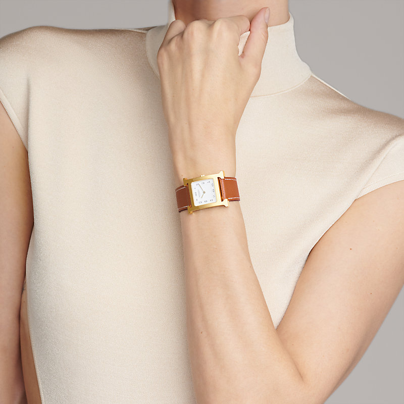 Heure H watch, 26 x 26 mm | Hermès USA