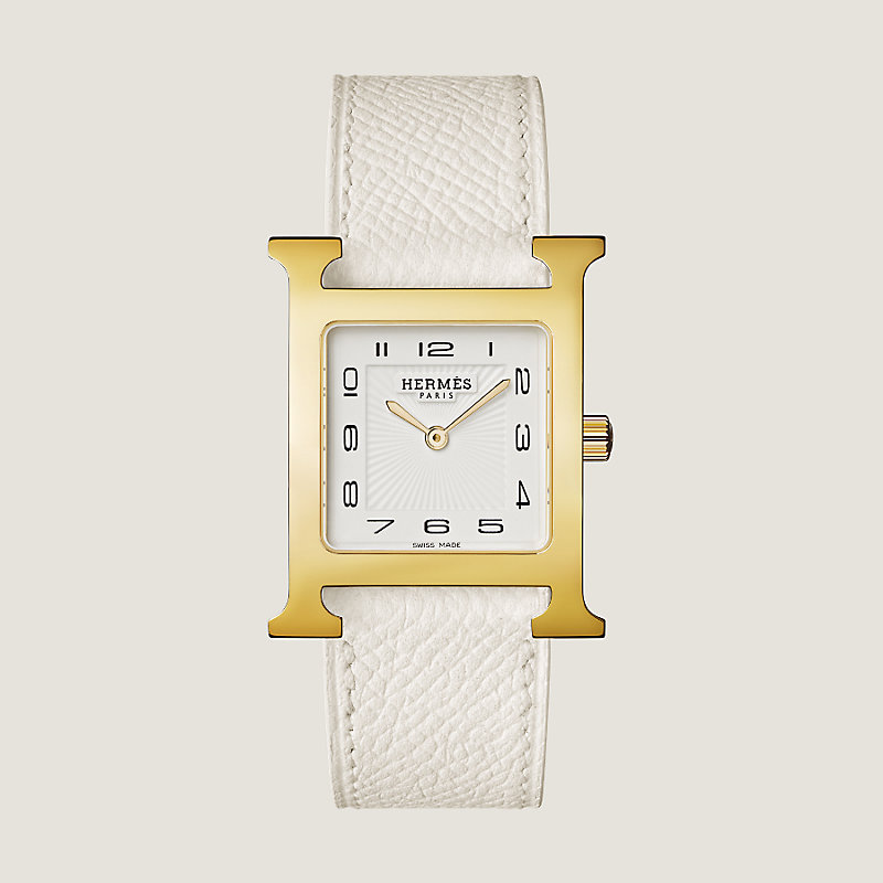 Hermes 2025 white watch