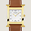 Heure H watch, Medium model, 30&nbsp;mm, View: Detail, crop, view 3 of 4