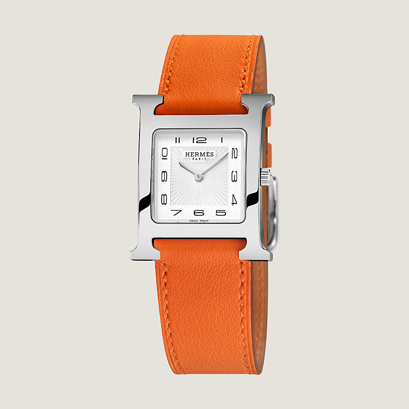 人気【HERMES】Heure Hウォッチ ミディアムモデル 30 mm Heure H watch, Medium model, 30 mm | Hermès USA