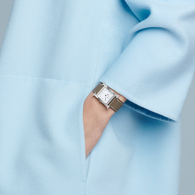Heure H watch, Medium model, 30 mm | Hermès USA