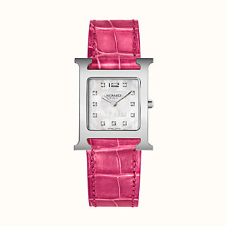 hermes heure h watch diamonds