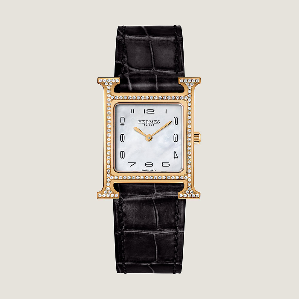 Hermes Heure H Watch, Medium Model, 30 mm, Women's, Women's Watches Watches