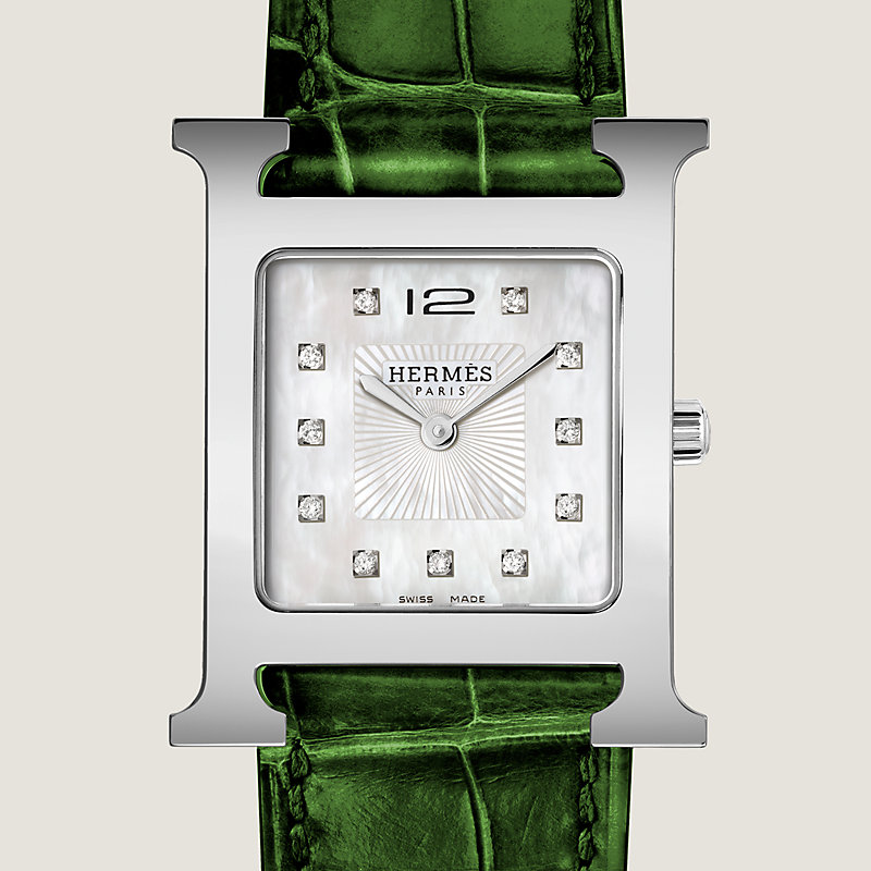 Hermes Heure H Watch, Medium Model, 30 mm, Women's, Women's Watches Watches