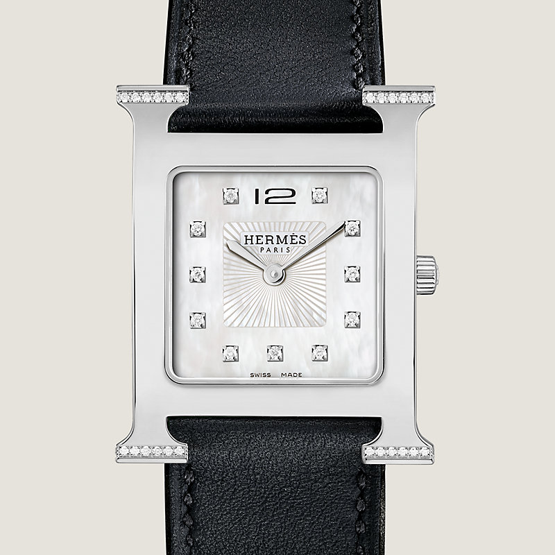 Hermes h hot sale watch price