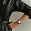 Heure H watch, Medium model, 30&nbsp;mm, View: Worn, worn, view 2 of 3