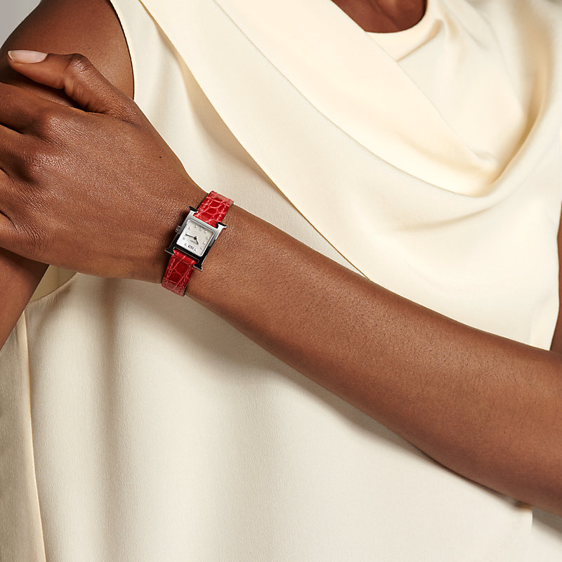 Heure H watch, Mini model, 21 mm | Hermès Canada