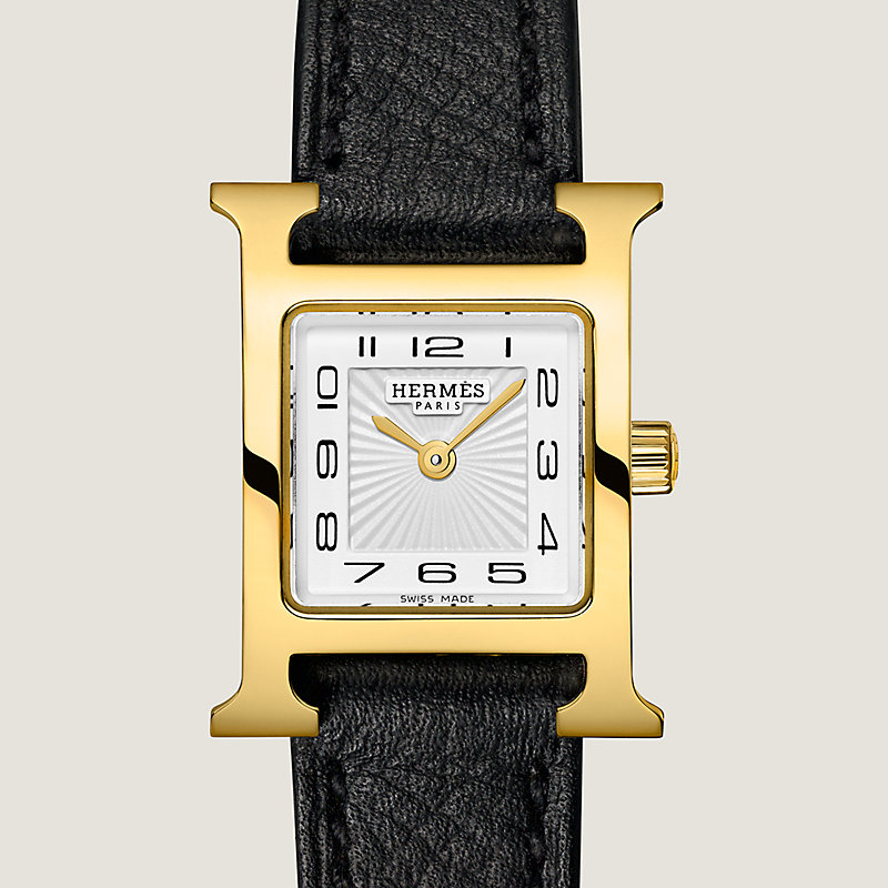 Hermes h shop hour watch size