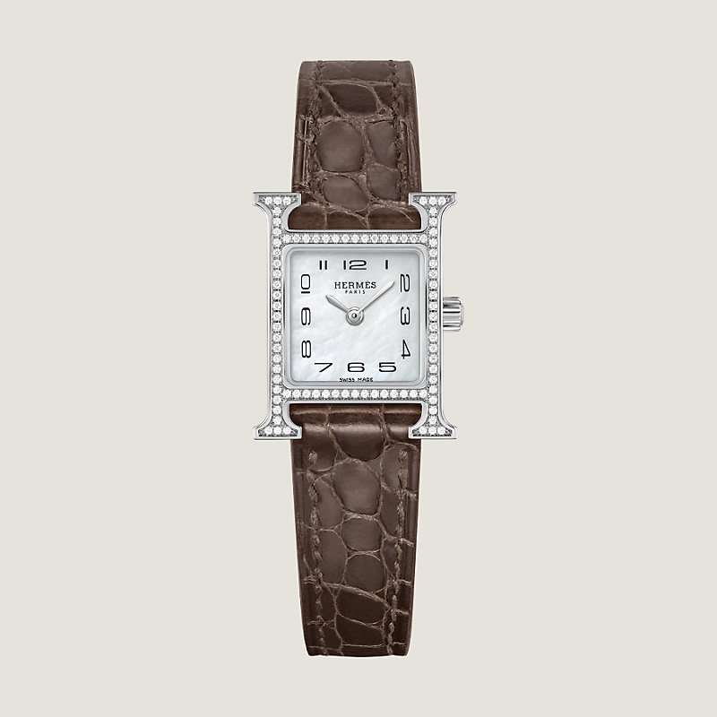 Heure H watch, Mini model, 21 mm | Hermès Finland