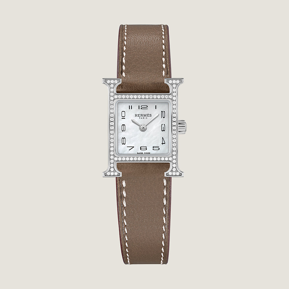 ぽ*ぽ様 HERMES H watch ミニ Heure H watch, Mini model, 21 mm | Hermès USA