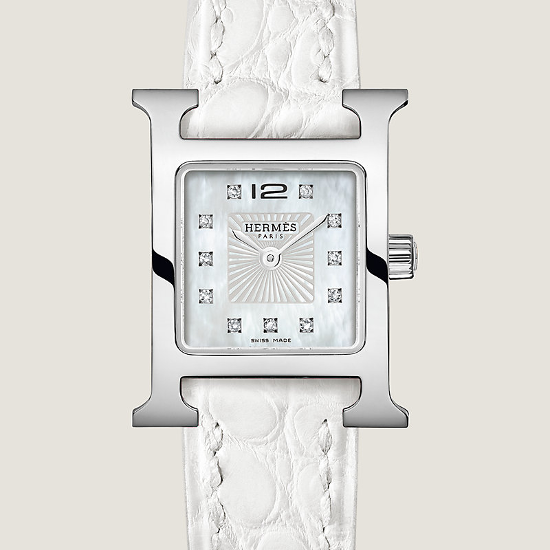 ぽ*ぽ様 HERMES H watch ミニ 腕時計 《Hウォッチ》 ミニ 21 mm | Hermès - エルメス-公式サイト