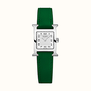 hermes green watch