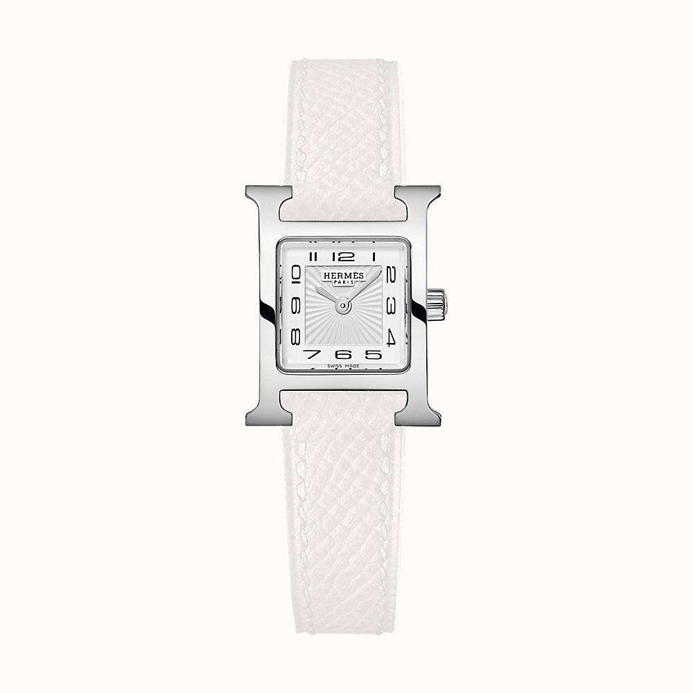 hermes watch white