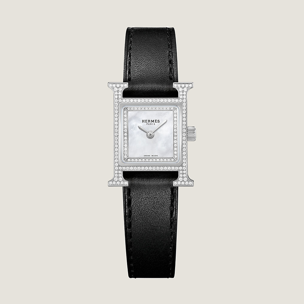 Hermes diamond outlet watch