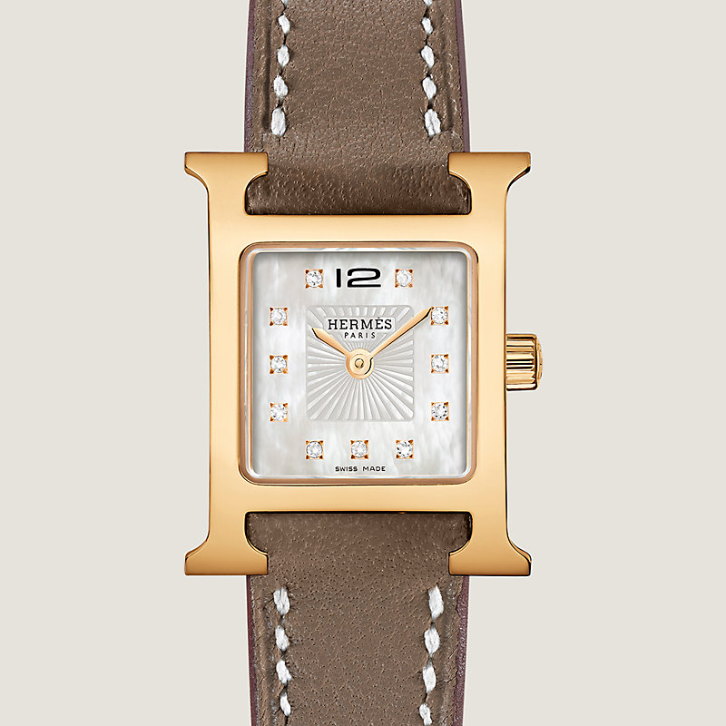 Heure H watch, Mini model, 21 mm | Hermès Finland