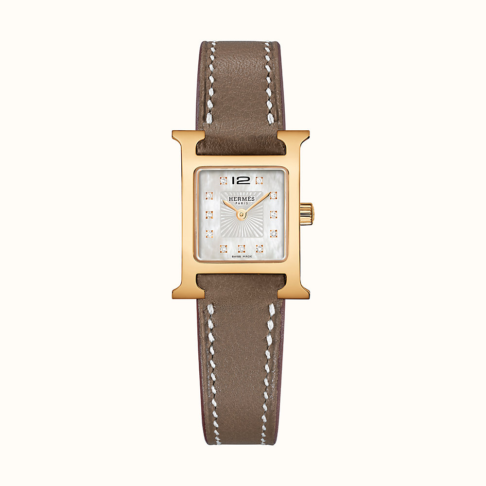 Heure H watch, Mini model, 21 mm | Hermès Netherlands