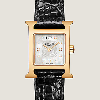 【HERMES 】エルメスアワーHウォッチミニモデル21 mm イエロー 腕時計 《Hウォッチ》 ミニ 21 mm | Hermès - エルメス-公式サイト