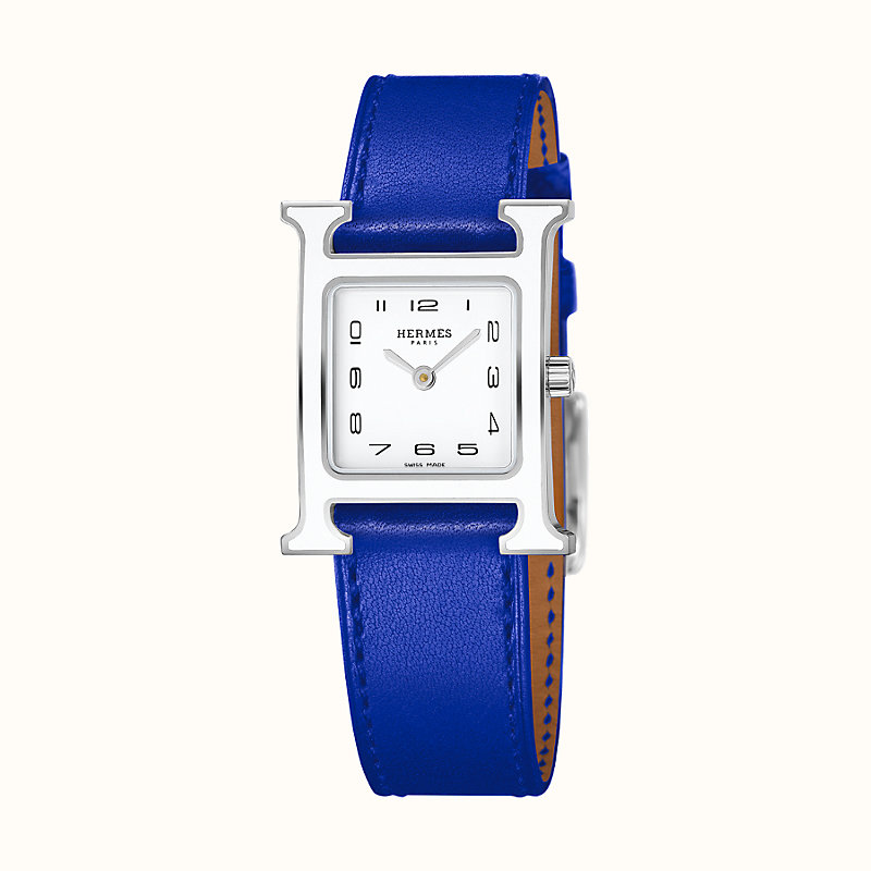 hermes blue watch