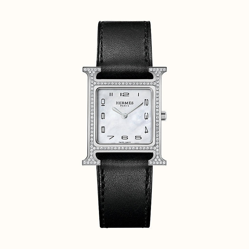 hermes watch leather