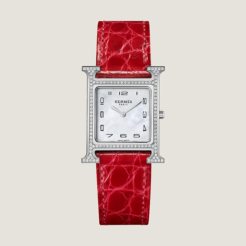 腕時計その他 Hermes Heure H watch, Small model, 25 mm Hermes Heure H Watch, Small Model, 25 mm | Neiman Marcus