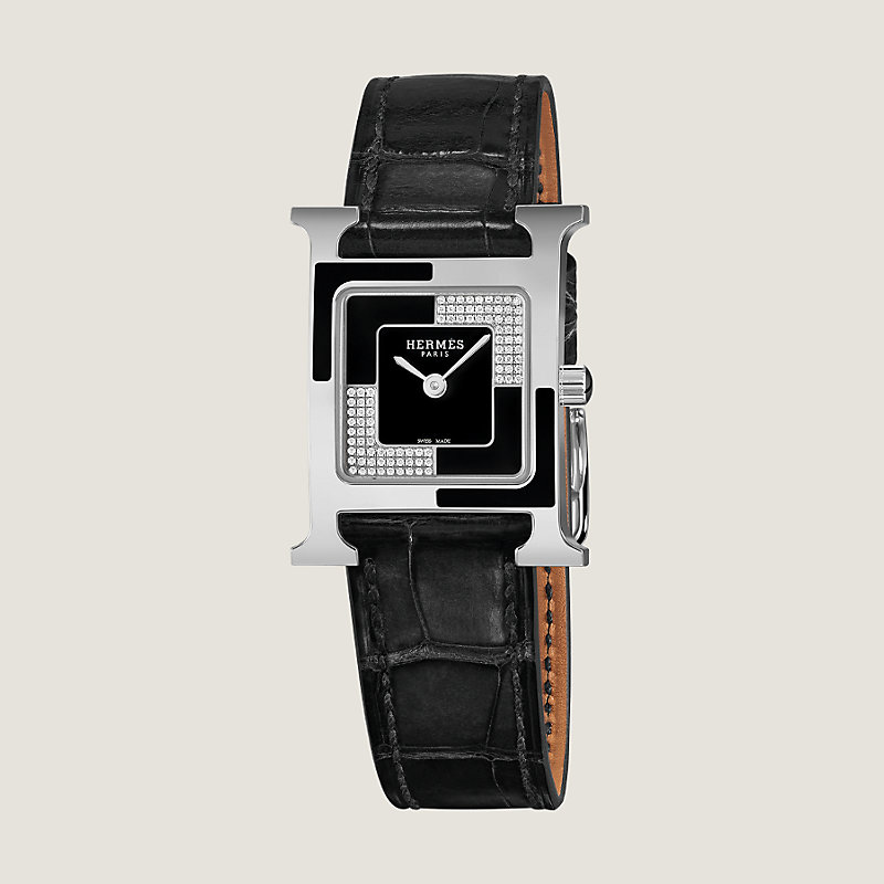 Hermes heure h watch on sale strap