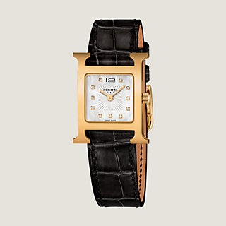 【エレガント】HERMES 「Heure H」ウォッチ、小型モデル、25mm 腕時計 《Hウォッチ》 PM 25 mm | Hermès - エルメス-公式サイト