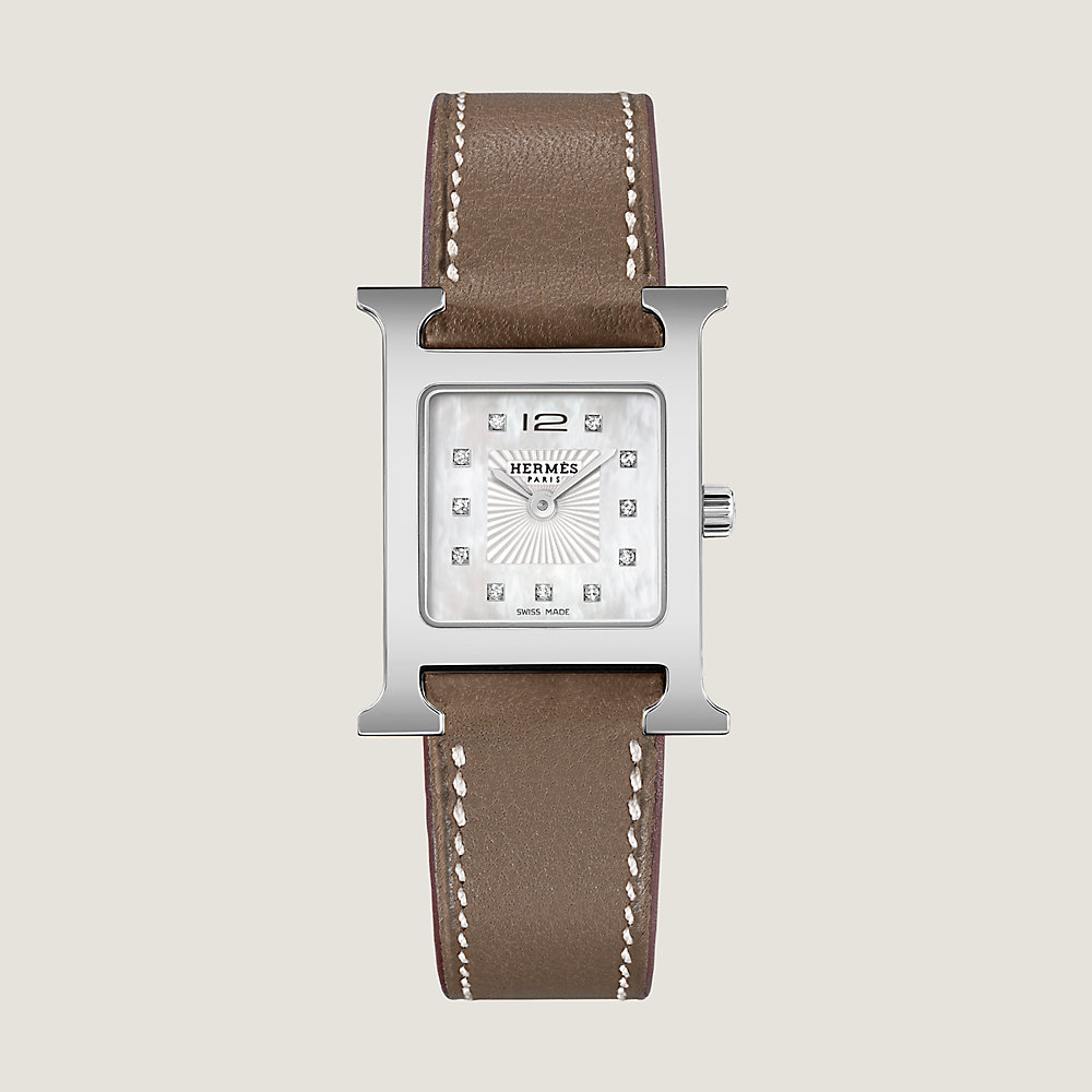 Heure H watch, Small model, 25 mm | Hermès Hong Kong SAR