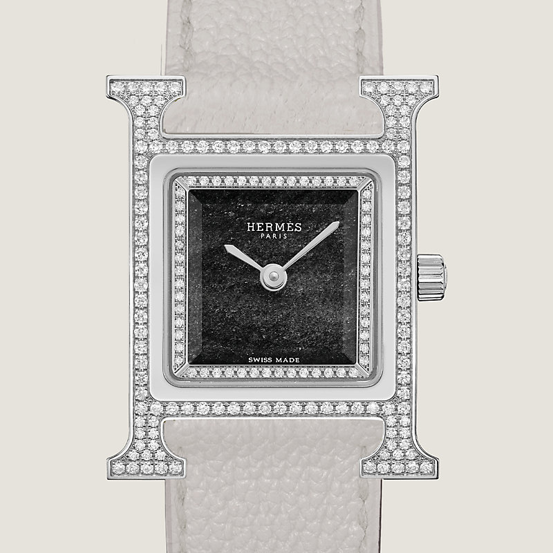 Hermes diamond outlet watch