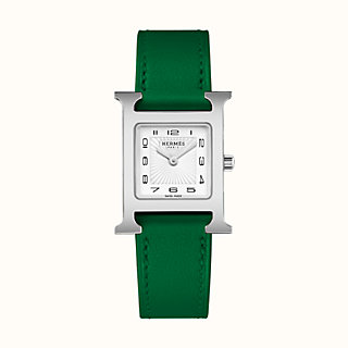 hermes green watch