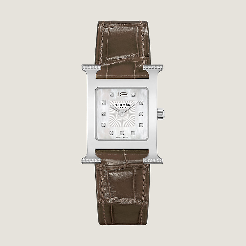 Heure H watch, Small model, 25 mm | Hermès Belgium