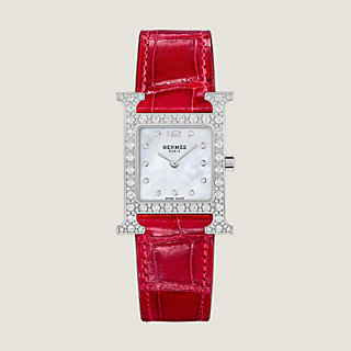 【エレガント】HERMES 「Heure H」ウォッチ、小型モデル、25mm Heure H watch, Small model, 25 mm | Hermès USA