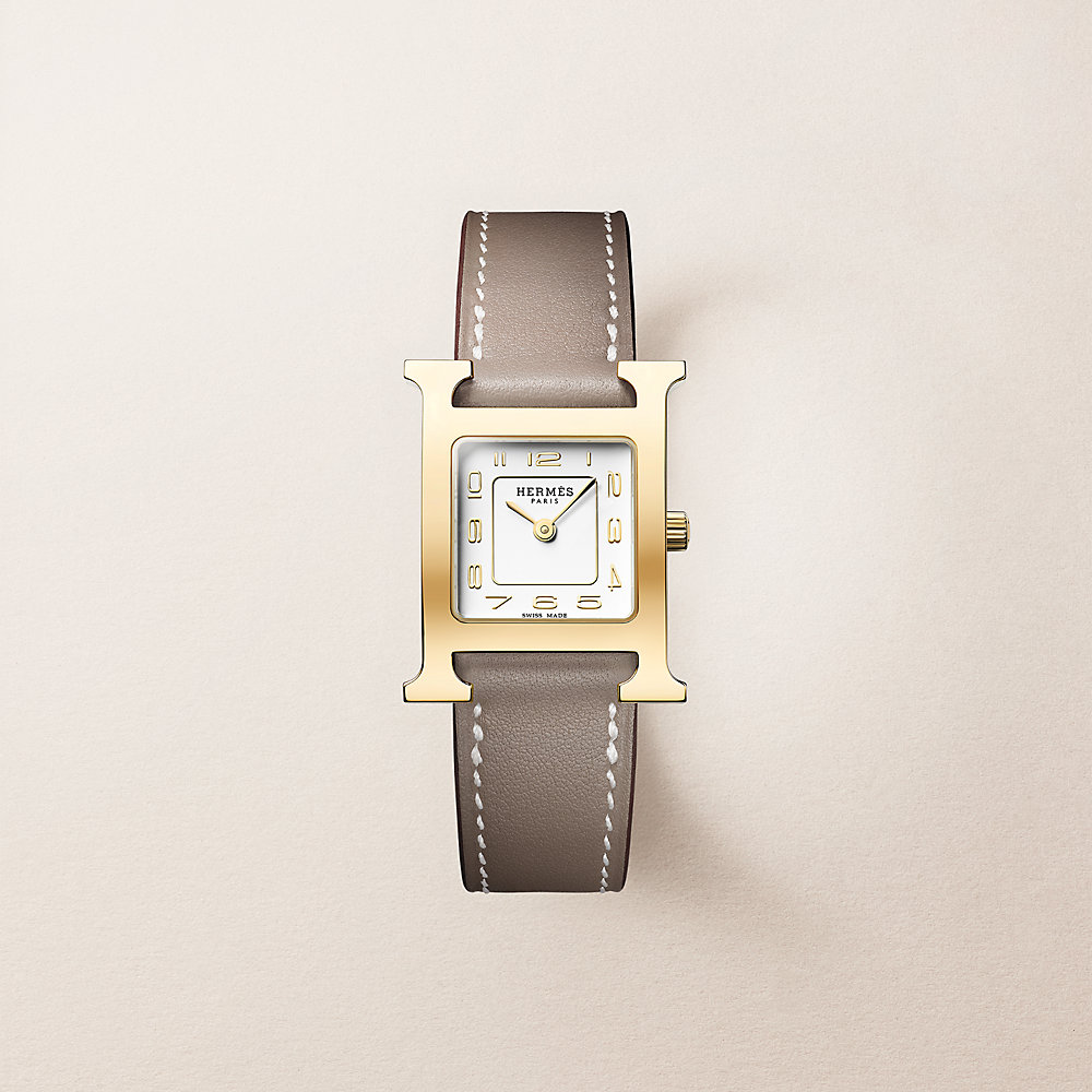 ✨エルメス✨プロフィール✨SS×GPコンビ✨デイト✨WR✨クオーツ✨腕時計✨ heure-h-watch-small-model-25mm