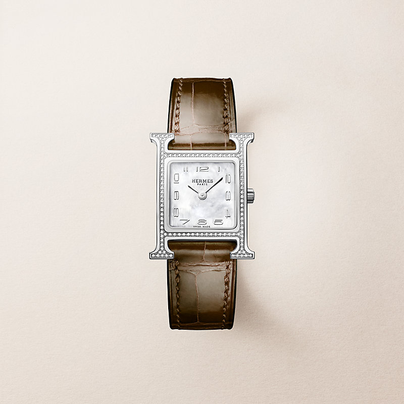 Heure H watch, Small model, 25 mm | Hermès USA