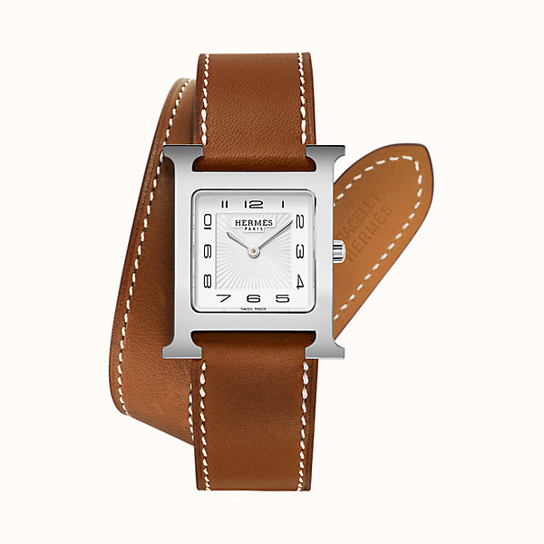 hermes double strap watch