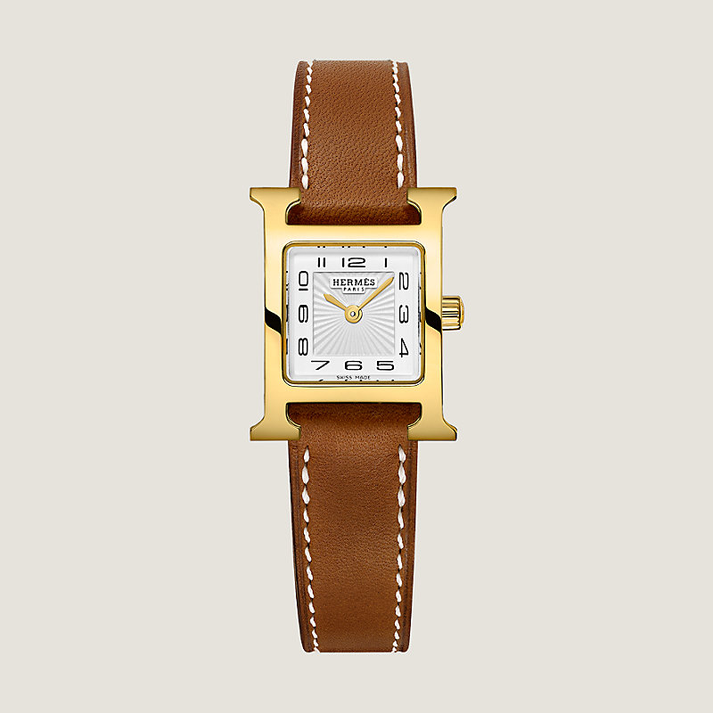 【新作】Hermes アワーHウォッチ ミニモデル 21mm 腕時計 《Hウォッチ》 ミニ 21 mm | Hermès - エルメス-公式サイト