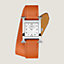 Heure H 스몰 모델 25mm 더블 투어 워치 스트랩, 보기: 앞, front, 2개 중 3번째 보기