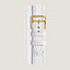 Heure H 스몰 모델 25mm 더블 투어 워치 스트랩, 보기: 평평하게 놓았을 때 보기, flat, 1개 중 2번째 보기
