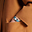 Heure H 스몰 모델 25mm 싱글 투어 워치 스트랩, 보기: 이미지: 제품 착용 이미지, worn, 3개 중 3번째 보기