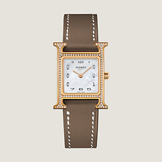 Heure H 스몰 모델 25mm 싱글 투어 워치 스트랩 | Hermès