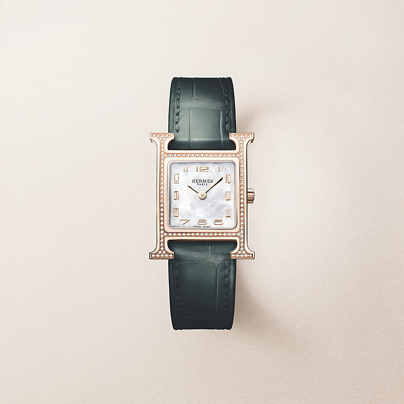 【エレガント】HERMES 「Heure H」ウォッチ、小型モデル、25mm Heure H watch, Small model, 25 mm | Hermès USA