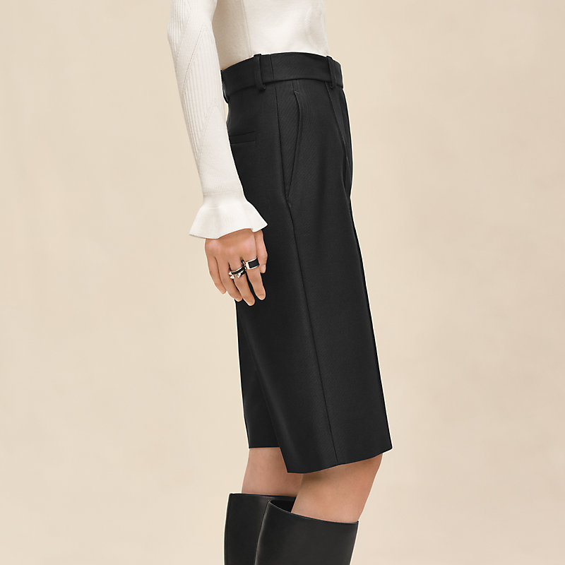 High-waisted shorts