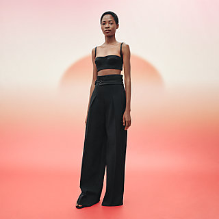 High-waisted wide leg pants | Hermès UAE High-waisted wide leg pants | Hermès UAE