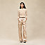 High-waisted wide pants, View: Worn, worn, view 1 of 5