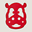 Hippopotamus shoe accessory, View: front, front, view 3 of 3