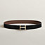 Hisseo belt buckle & Reversible leather strap 32 mm, view 1 of 3