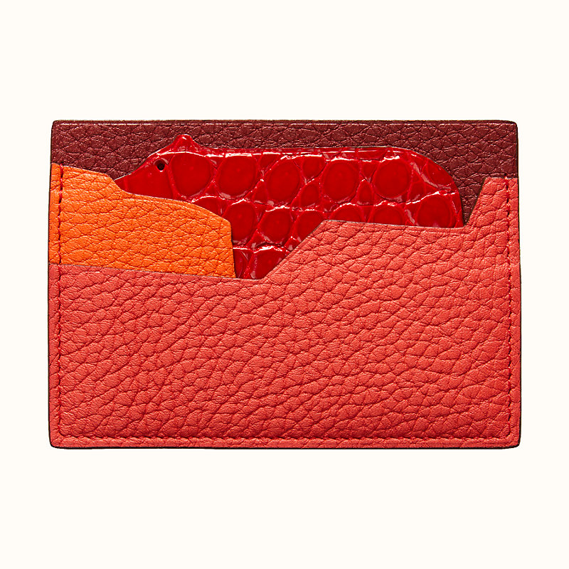 hermes petit h card holder